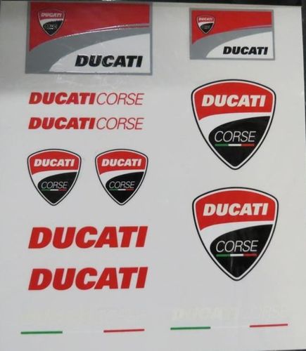 Code stickervel Ducati corse